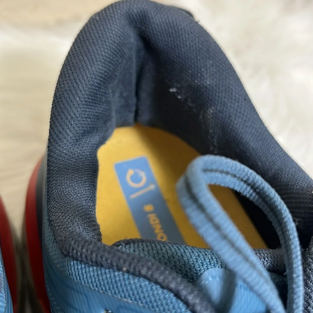 Hoka Men's Blue Bondi 8 Athletic Shoes